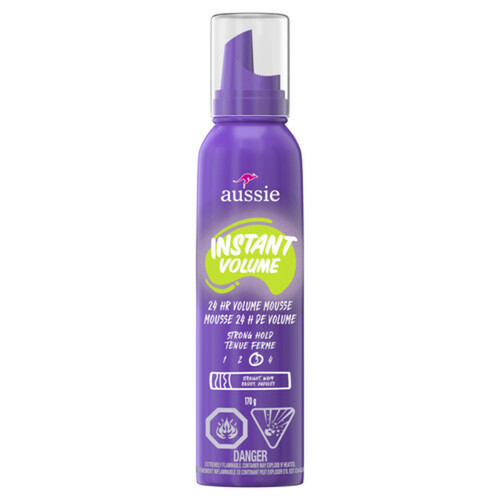 Aussie Instant Volume Hair Mousse Strong Hold 170 g