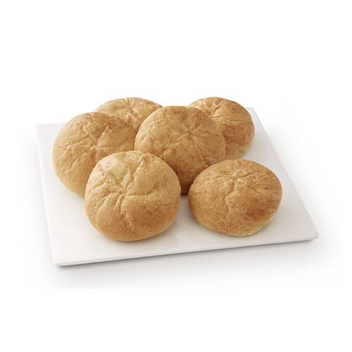 Soft Kaiser Buns 6 Pack 340 g