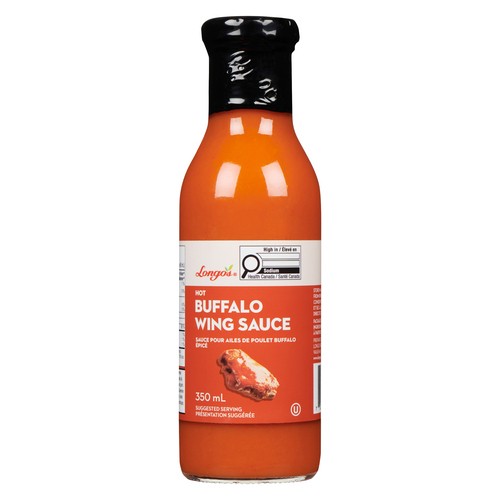 Longo's Wing Sauce Hot Buffalo 350 ml