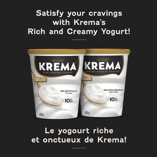 Olympic Krema 10% Yogurt Plain 650 g