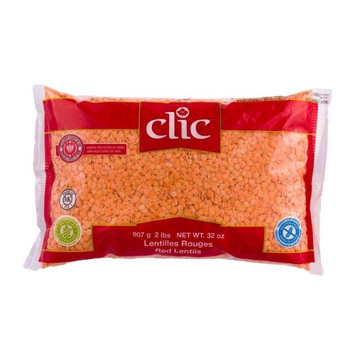 Clic Lentils Red 907 g