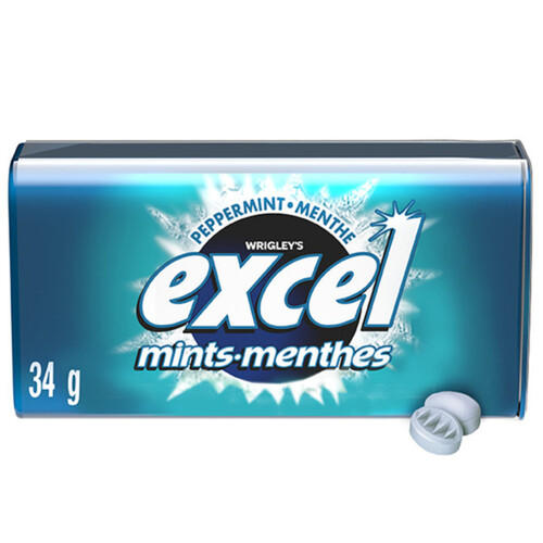 Excel Mints Peppermint 34 g 