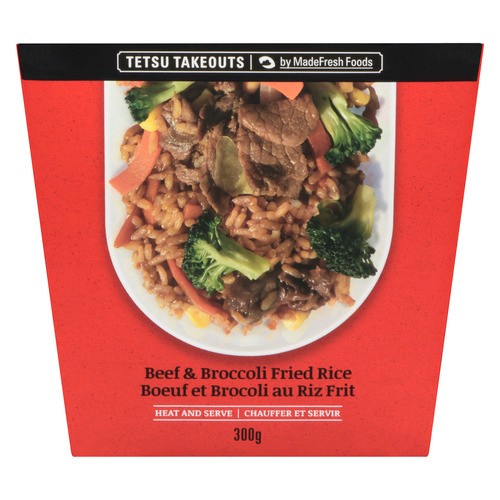 Tetsu Chef Fried Rice With Beef & Broccoli 300 g