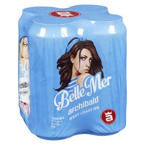 Archibald Belle Mer Beer 7.1% Alcohol 4 x 473 ml (cans)
