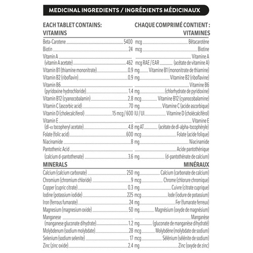 Materna Prenatal Multivitamins Tablets 100 Count