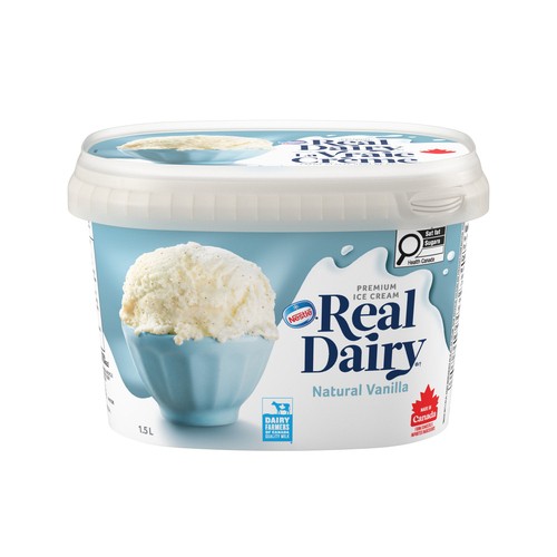 Nestlé Real Dairy Ice Cream Natural Vanilla 1.5 L