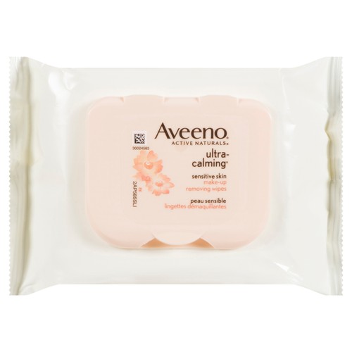 Aveeno Make Up Remover Wipes 25 Sheets