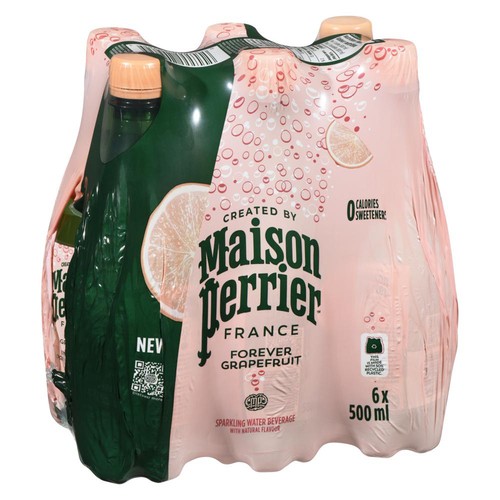 Maison Perrier Sparkling Water Grapefruit 6 x 500 ml (bottles)