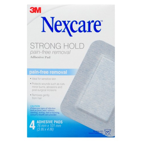 3M Nexcare Adhesive Pad Sensitive Skin 4 EA