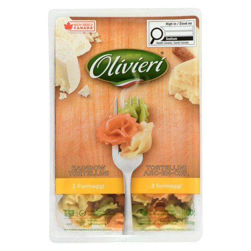 Olivieri Tortellini 3 Formaggi Rainbow 700 g
