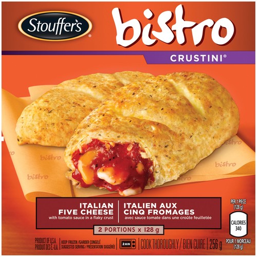 Stouffer's Frozen Italian 5 Cheese Bistro Crustini 256 g