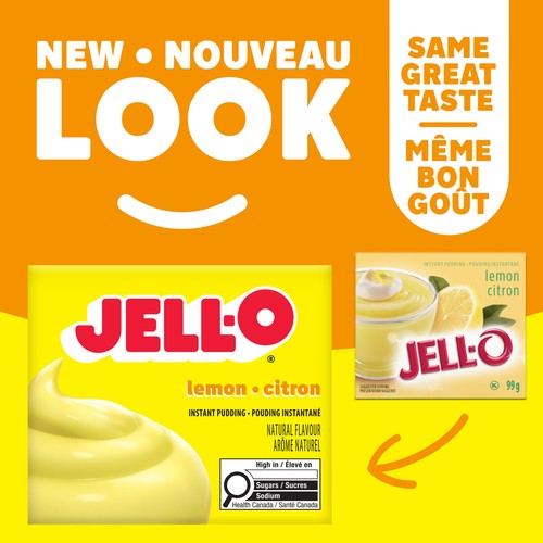 Jell-O Instant Pudding Lemon 99 g