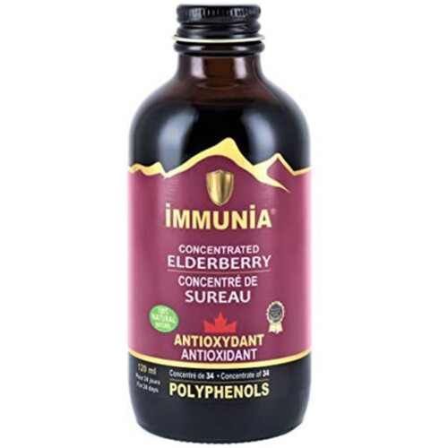 Immunia Organic Concentrate Elderberry 120 ml