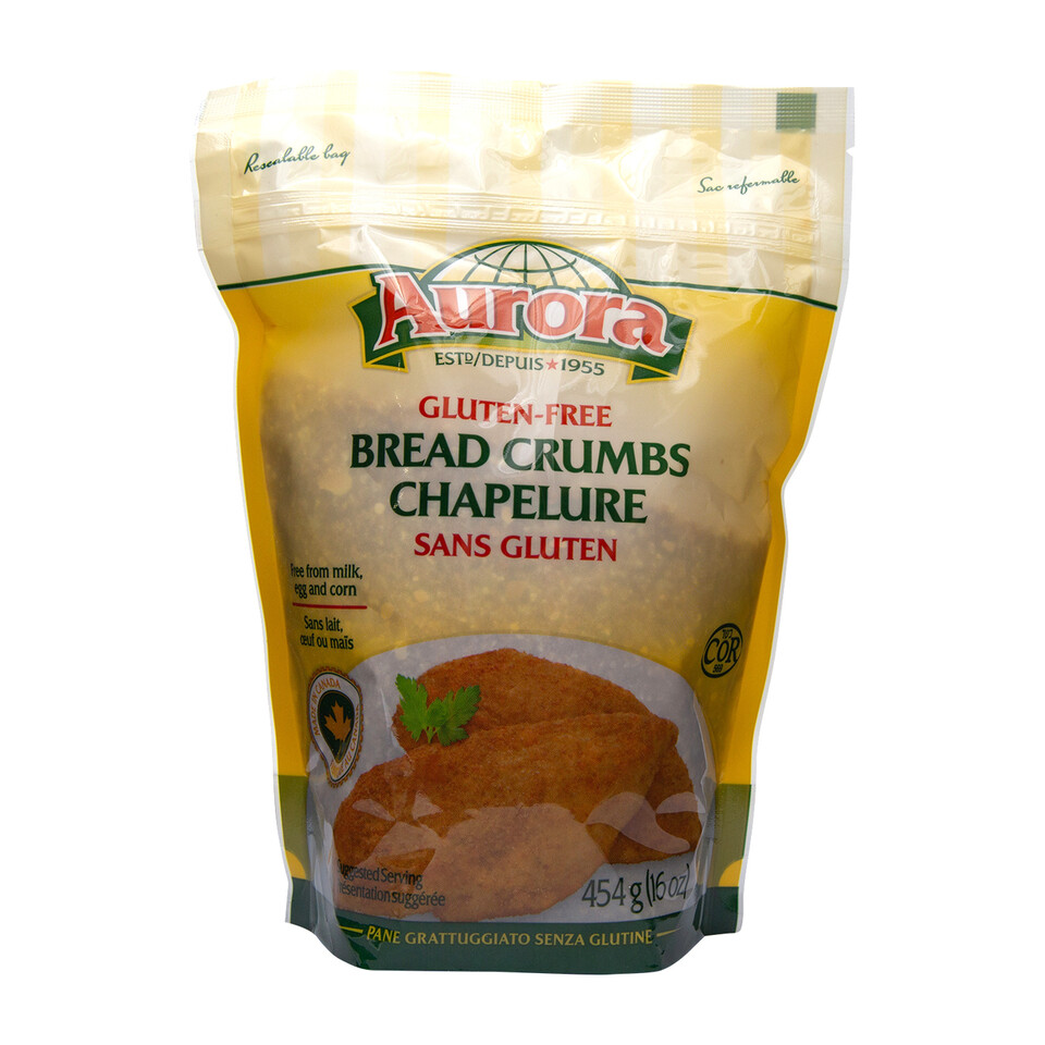 Aurora GlutenFree Bread Crumbs 454 g Voilà Online Groceries & Offers