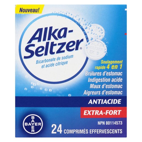 Alka Seltzer Extra Strength Tablets 24 Count