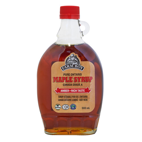 Farm Boy Pure Maple Syrup Grade A Amber 500 ml