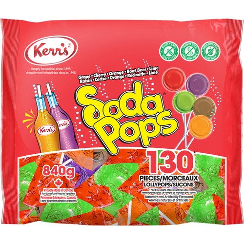 Kerr's Soda Pops Candy 840 g
