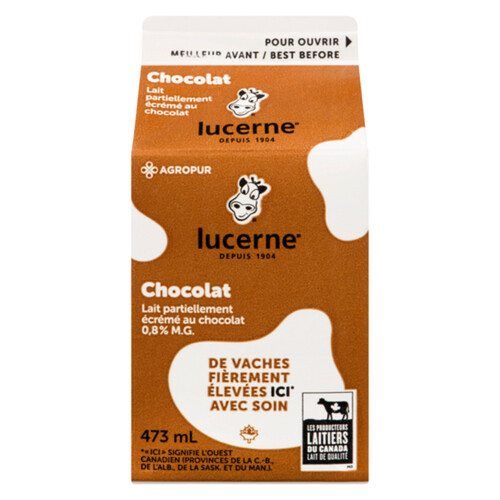 Lucerne 1% Chocolate Milk 473 ml
