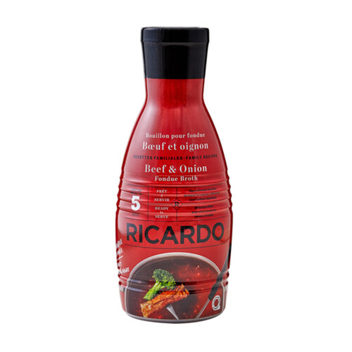 RICARDO Beef & Onion Fondue Broth 1 L