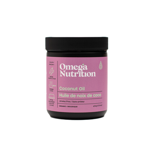 Omega Nutrition Organic Coconut Oil 454 g