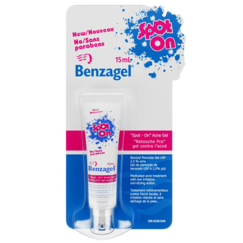 Benzagel Acne Gel Spot On 15 ml
