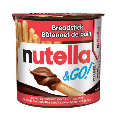 Nutella & Go Hazelnut Spread With Cocoa + Breadsticks 52 g