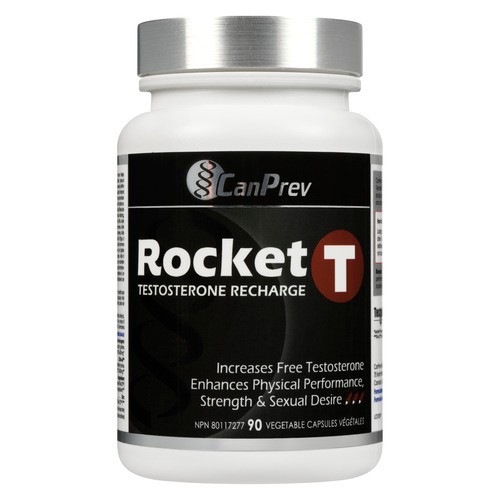 CanPrev Rocket T Testosterone Recharge Vcaps Nutritional Supplement 90 EA