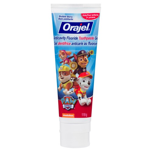 Orajel Fluoride Toothpaste Paw Patrol 119 g