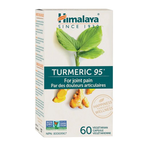 Himalaya Herbal Healthcare Joint Pain Capsules Turmeric 60 EA