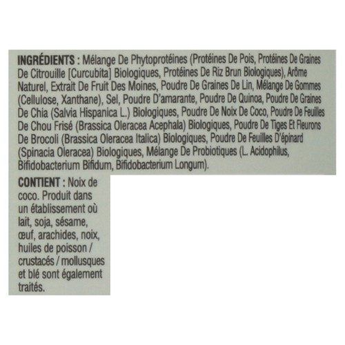 Natreve Vegan Supplements Nutritional French Vanilla 675 g