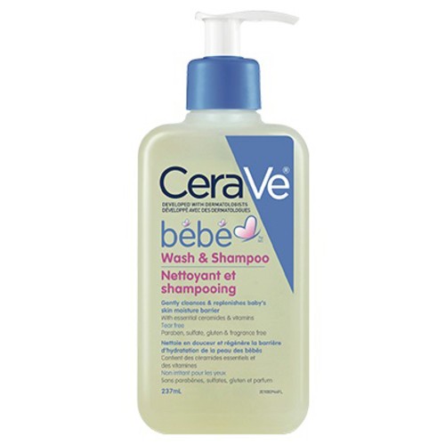 CeraVe Baby Wash & Shampoo 237 ml