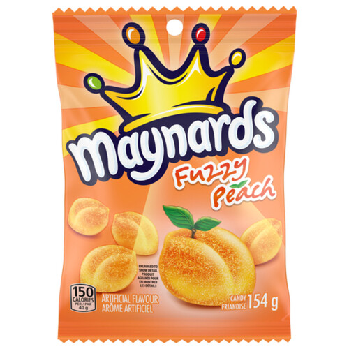 Maynards Treats Fuzzy Peach Soft Peach 154 g