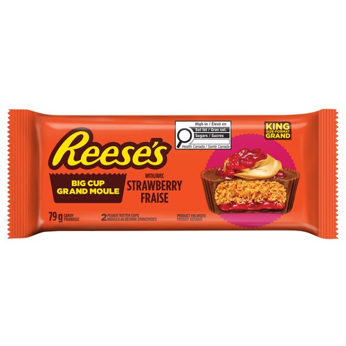 Reese's Chocolate Peanut Butter Cup Strawberry 79 g
