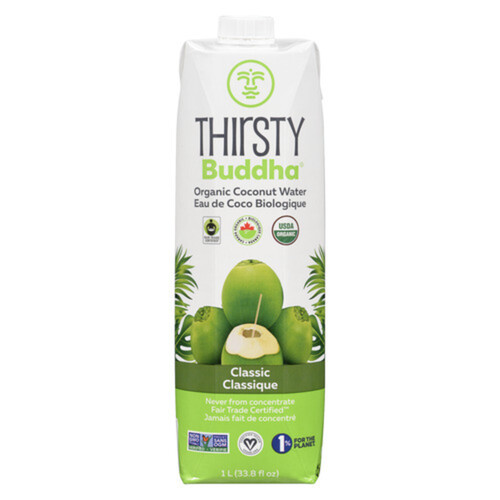 Thirsty Buddha Coconut Water 100% Natural 1 L