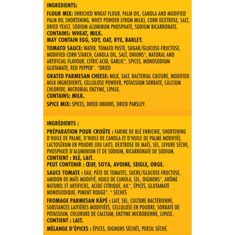 Kraft Pizza Kit 850 g Voilà Online Groceries & Offers