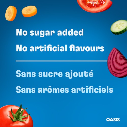 Oasis Juice 10 vegetable cocktail 8 x 200 ml
