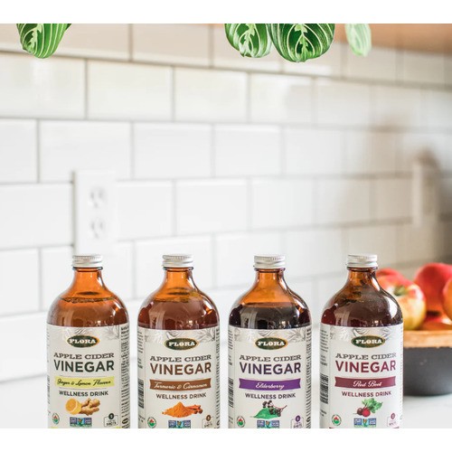 Flora Apple Cider Vinegar Wellness Drink Red Beet 500 ml