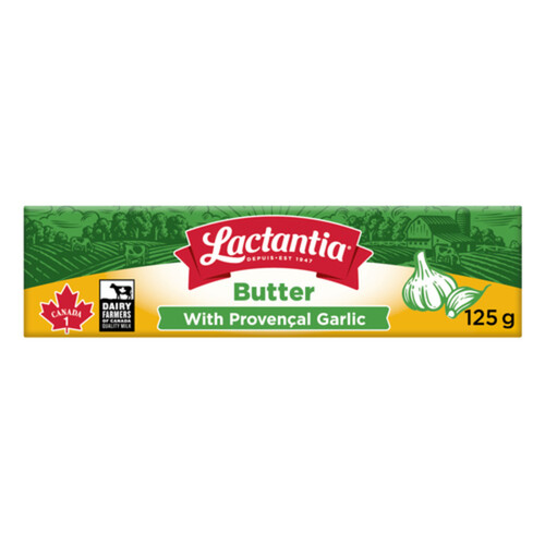 Lactantia Butter with Garlic and Provençal Herbs 125 g