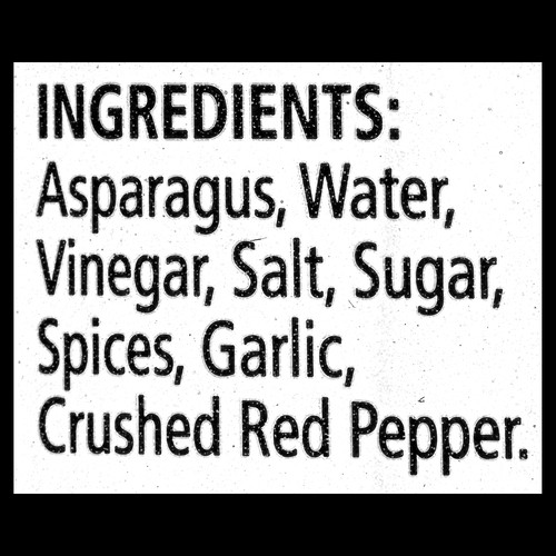 Foster's Pickled Asparagus Spears Hot & Spicy 500 ml