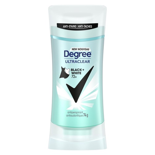 Degree Motionsense Antiperspirant Ultraclear Black+White Deodorant Stick 74 g