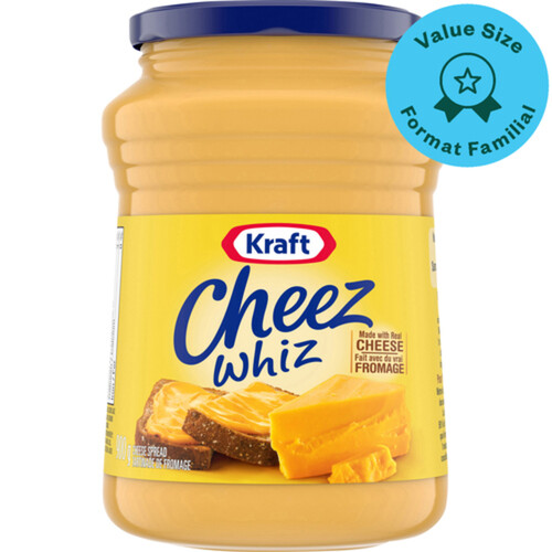 Kraft Cheez Whiz Cheese Spread Original 900 g