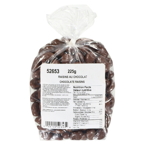 Johnvince Foods Raisins Chocolate Covered 225 g