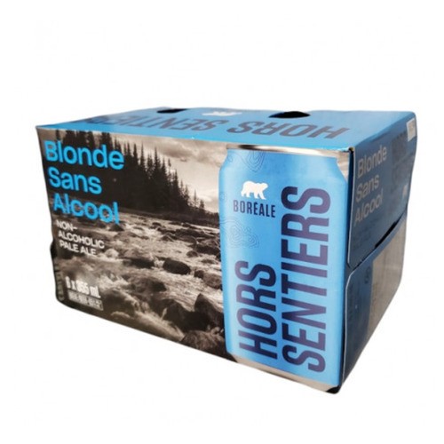 Boreale Non-Alcoholic Beer Blonde 6 x 355 ml (cans)