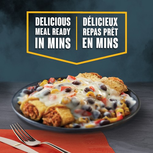 CRAVE Frozen Meal Creamy Chicken Enchiladas 340 g