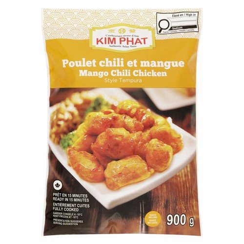Kim Phat Frozen Chicken Mango Chili 900 g