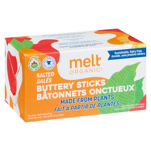 Melt Organic Vegan Sticks Butter 454 g