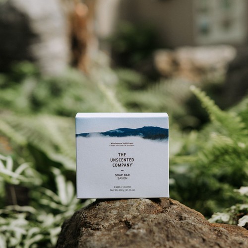 The Unscented Company Soap Bar 5 Pack