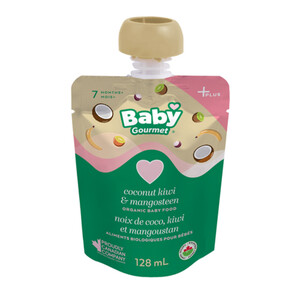 Baby Gourmet Baby Food Coconut Kiwi Mango & Quinoa 128 ml