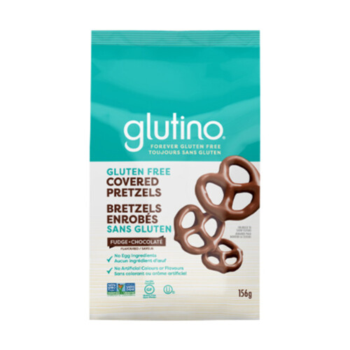 Glutino Gluten-Free Pretzels Fudge Covered 156 g