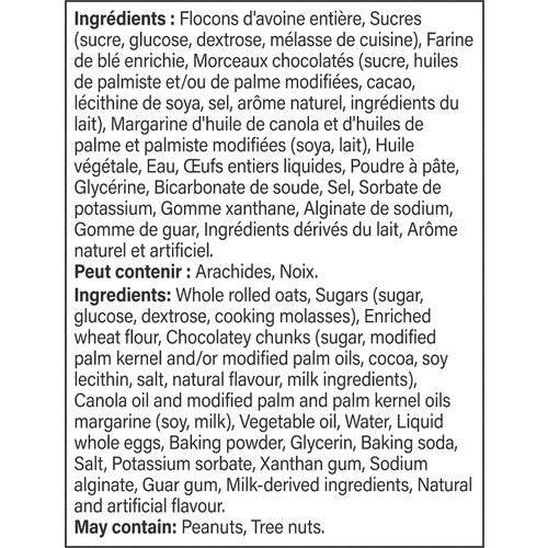 Sara Lee Rondeau Cookies Chocolate Chunks 300 g